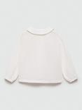 Mango Baby Felipe Blouse, Natural White