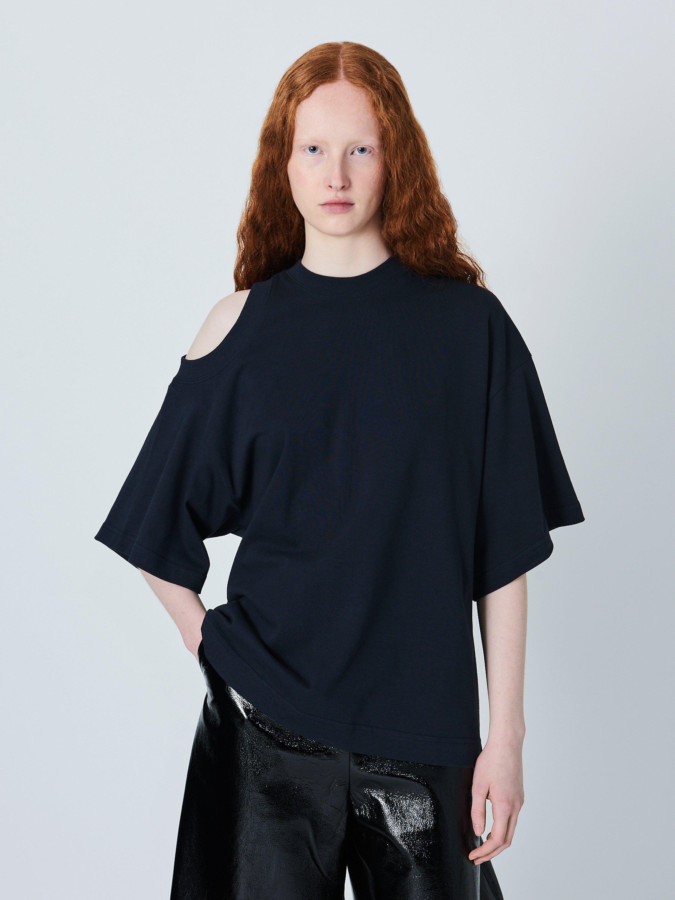 John Lewis x A.W.A.K.E. MODE Shoulder Cut Out Oversized Tee