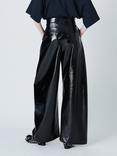 John Lewis x A.W.A.K.E. MODE Curved Naplak Trouser, Black
