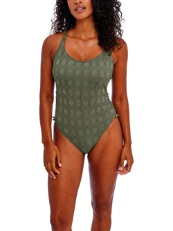Freya Nomad Nights Underwired Swimsuit, Sage, Sage