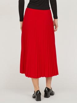 Sisters Point Malou Pleated Midi Skirt - view 2, Ruby