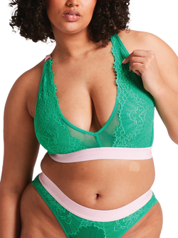 Lemonade Dolls Synergy Full Cup Bra, Emerald - view 2, Emerald