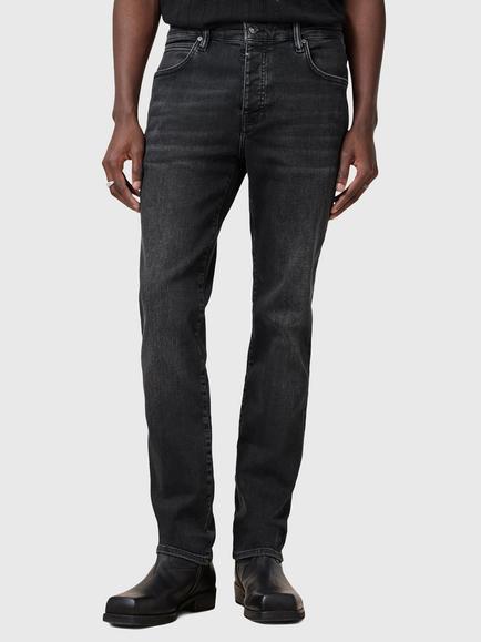 AllSaints Sid Slim Fit Jeans, Washed Black, Washed Black
