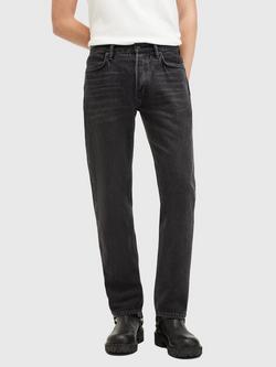 AllSaints Reid Regular Fit Jeans, Black Black, Black Black