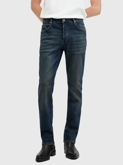 AllSaints Sid Slim Fit Jeans, Blue Indigo, Blue Indigo