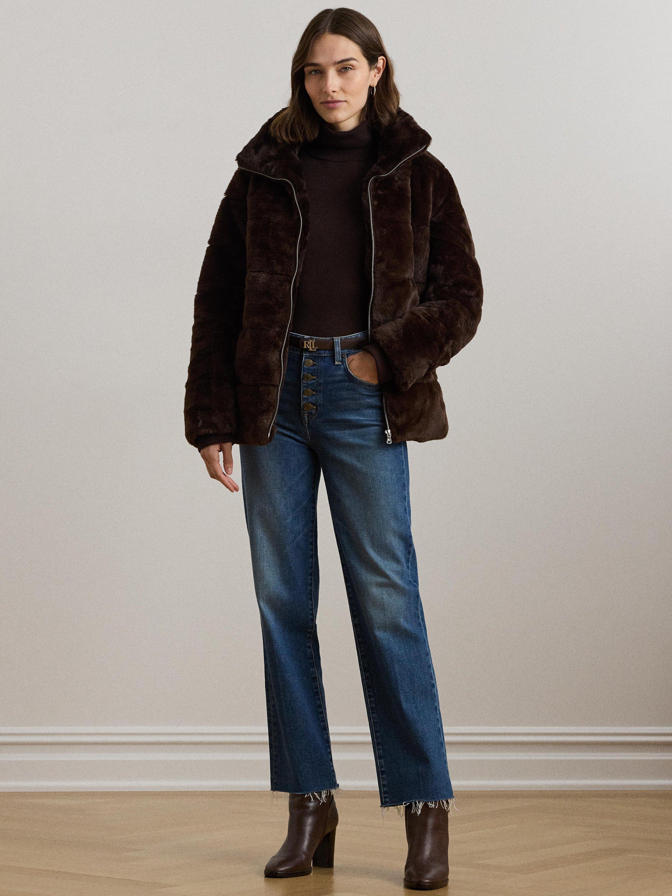Lauren Ralph Lauren Quilted Insulated Jacket, Brown