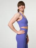 Girlfriend Collective Paloma Sports Bra, Purple