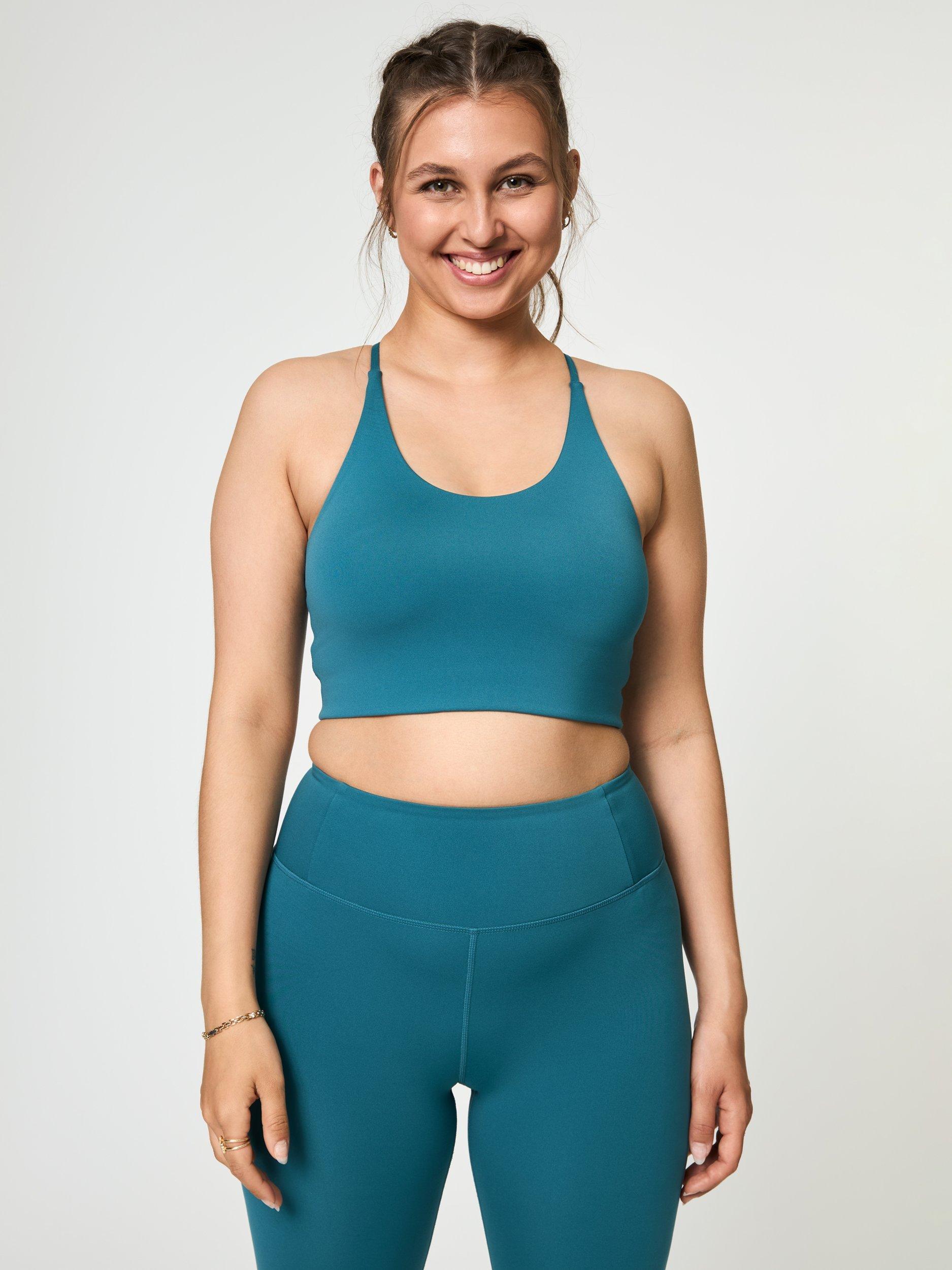 Girlfriend Collective Float Cleo Sports Bra, Blue