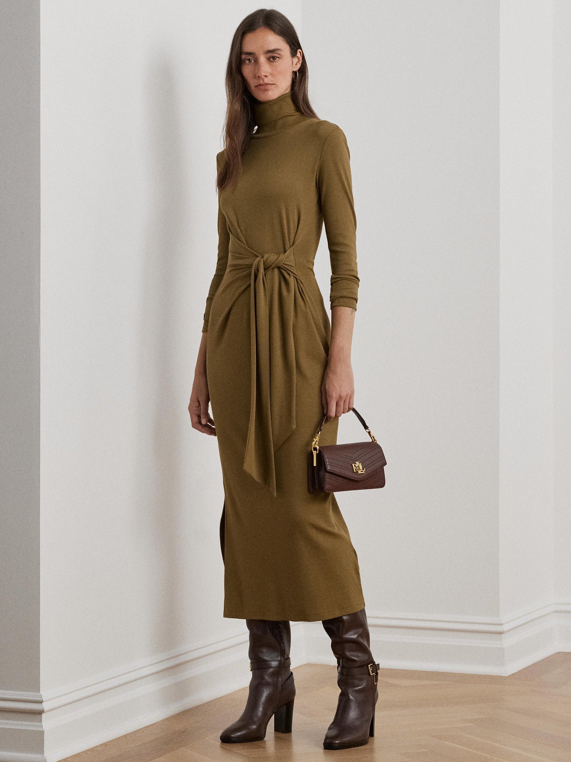 Lauren ralph lauren bell sleeve dress online