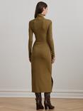 Lauren Ralph Lauren Vaureen Long Sleeve Dress, Honey Tan