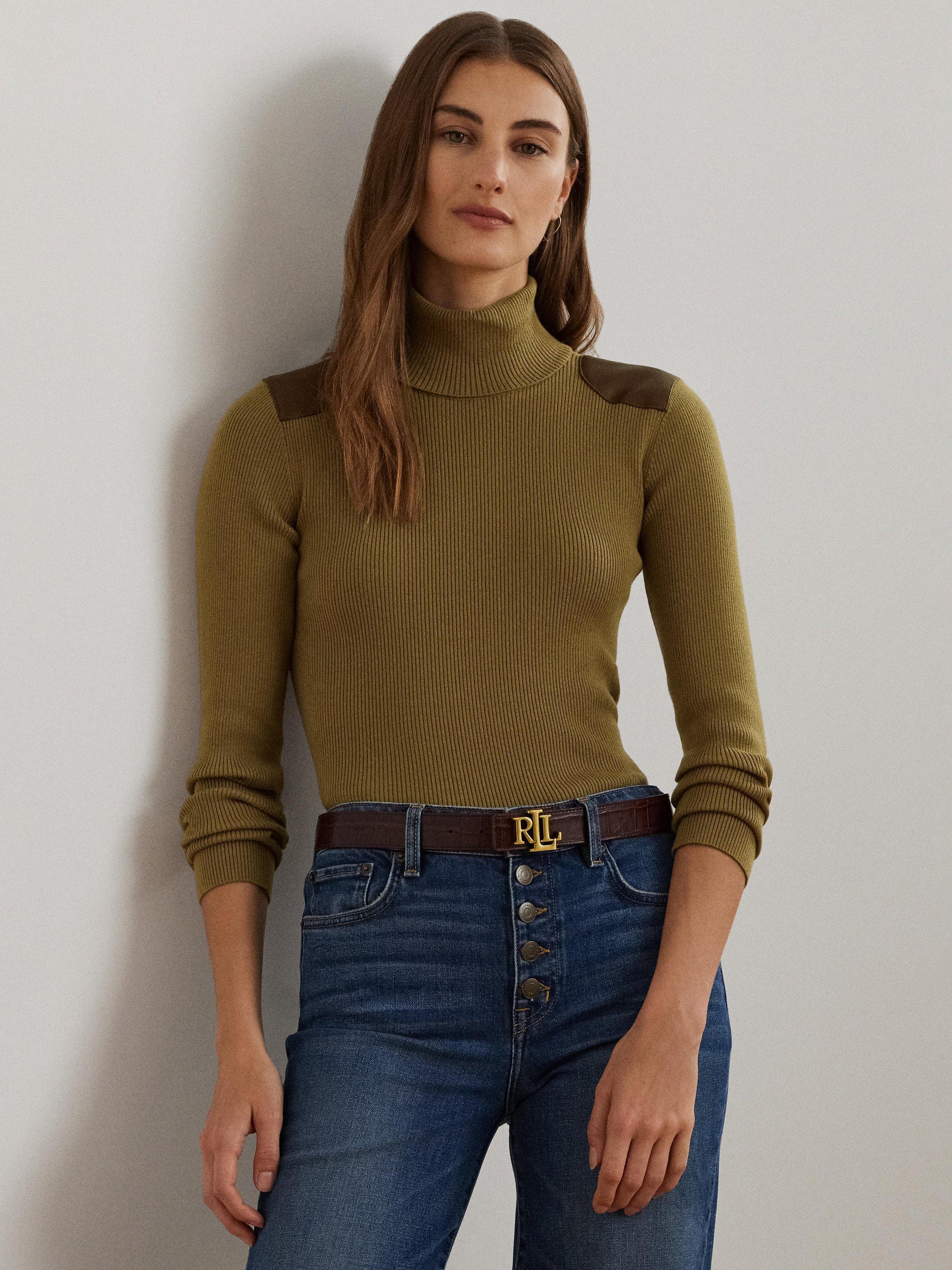 Pleather turtleneck best sale