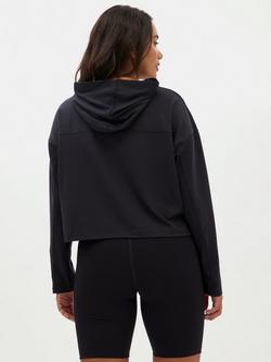 Girlfriend Collective Reset Long Sleeve Hoodie, Black - view 2, Black