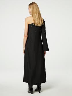 Fabienne Chapot Luana One Shoulder Maxi Dress, Black - view 2, Black