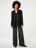 Fabienne Chapot Cher Tweed Blazer, Black