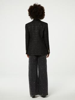 Fabienne Chapot Cher Tweed Blazer, Black - view 2, Black