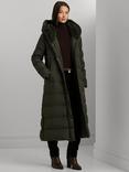 Lauren Ralph Lauren Faux Fur Hood Puffer Maxi Coat, Litch Loden