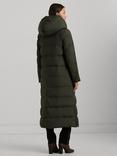 Lauren Ralph Lauren Faux Fur Hood Puffer Maxi Coat, Litch Loden