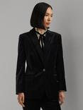 Lauren Ralph Lauren Gilmore Velvet Blazer, Black