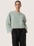 Soaked In Luxury Neo Boxy Stripe Top