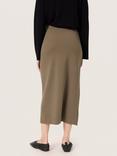 Soaked In Luxury Bea Wrap Skirt, Morel