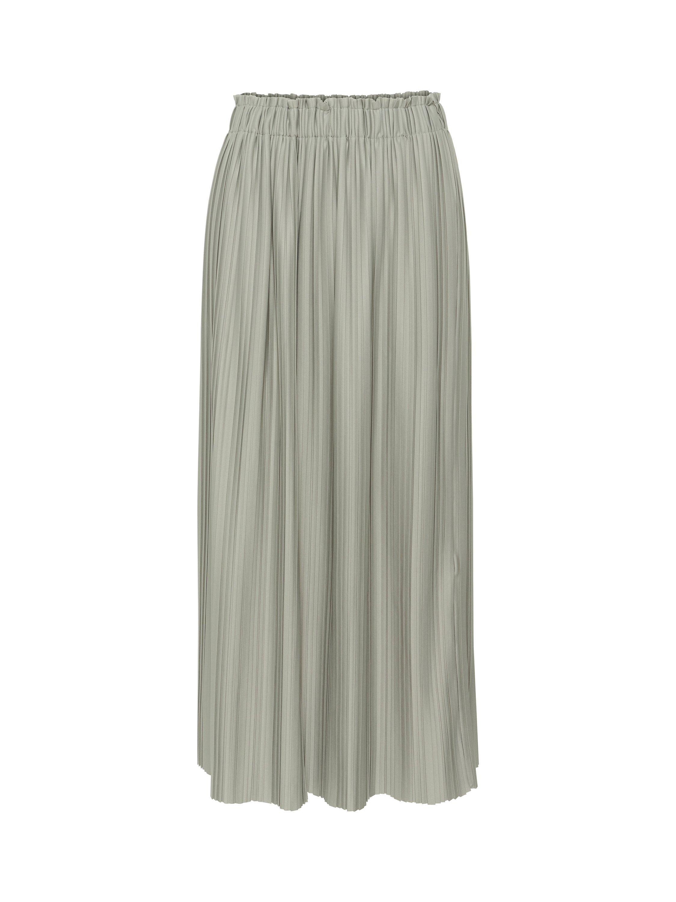 Product image 5 of 6, which shows Soaked In Luxury Sivone Plisse Skirt, Shadow, XS