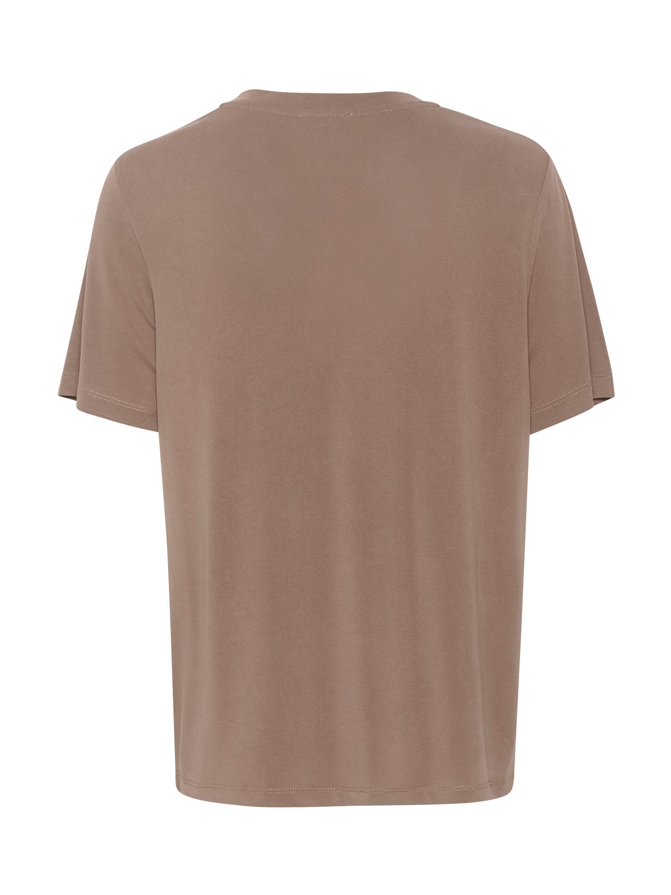 Product image 6 of 6, which shows Soaked In Luxury Columbine T-Shirt, Morel, XS