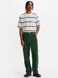 Levi's 568 Loose Straight Corduroy Carpenter Trousers, Python Green