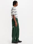 Levi's 568 Loose Straight Corduroy Carpenter Trousers, Python Green