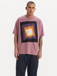 Levi's Skate Boxy Fit T-Shirt, Purple/Multi