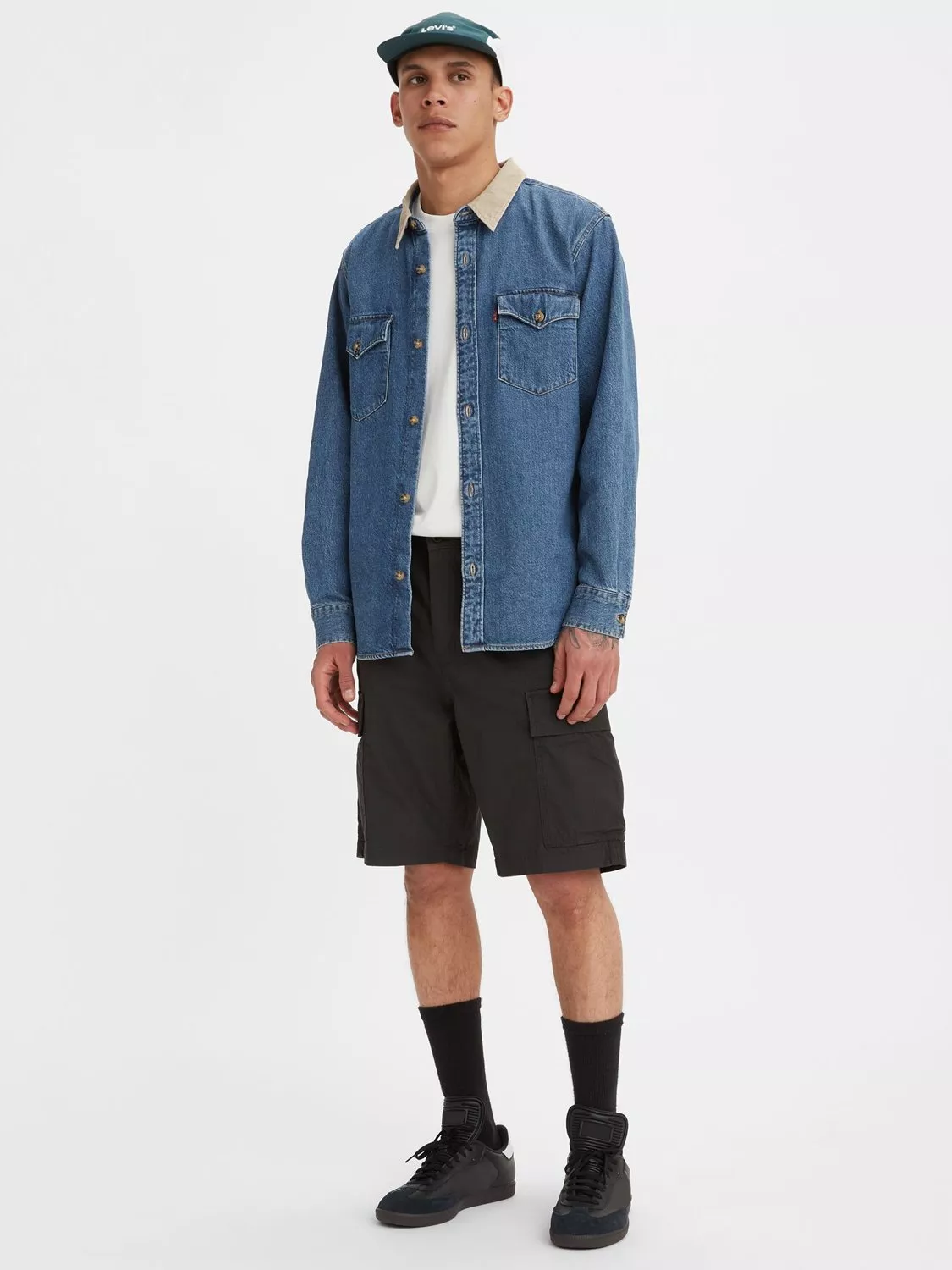 Mens levi cargo shorts uk deals