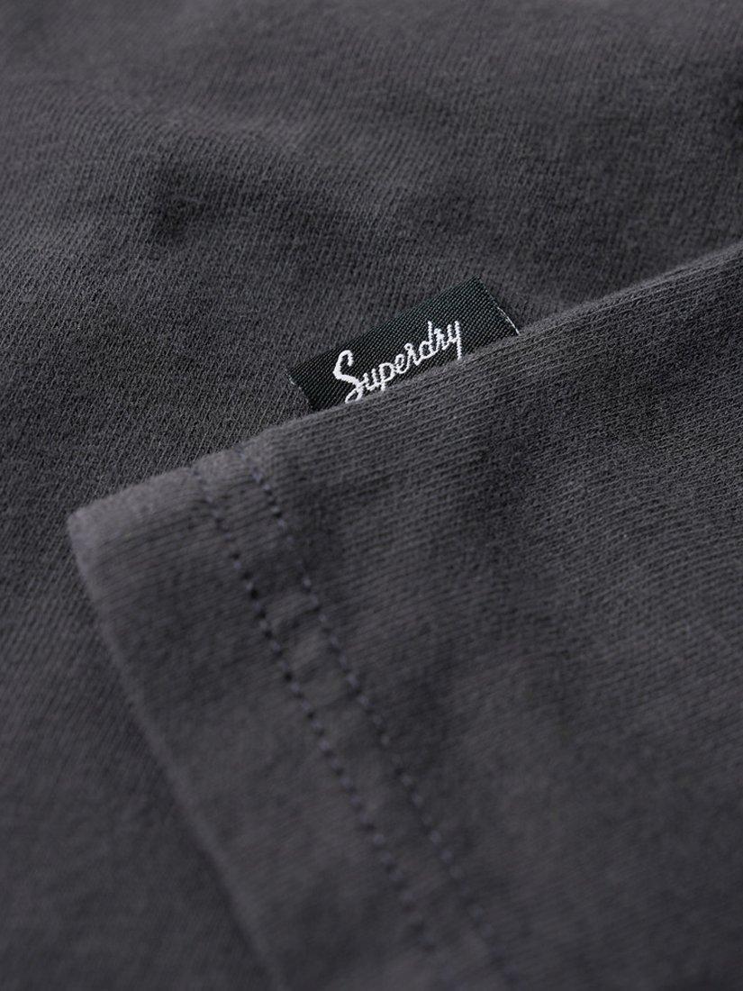 Product image 4 of 6, which shows Superdry Biker Rock Graphic Loose T-Shirt, Light Viper Black, S