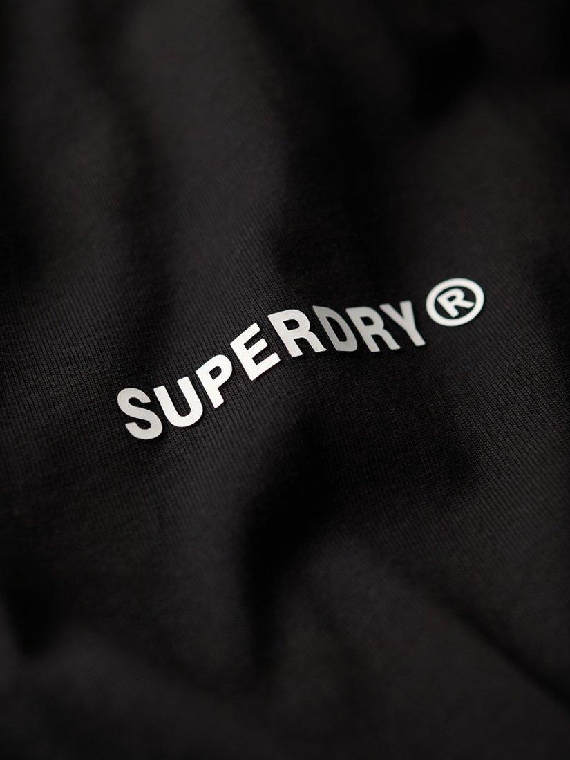 Product image 5 of 5, which shows Superdry Tech Relaxed T-Shirt, Black, S