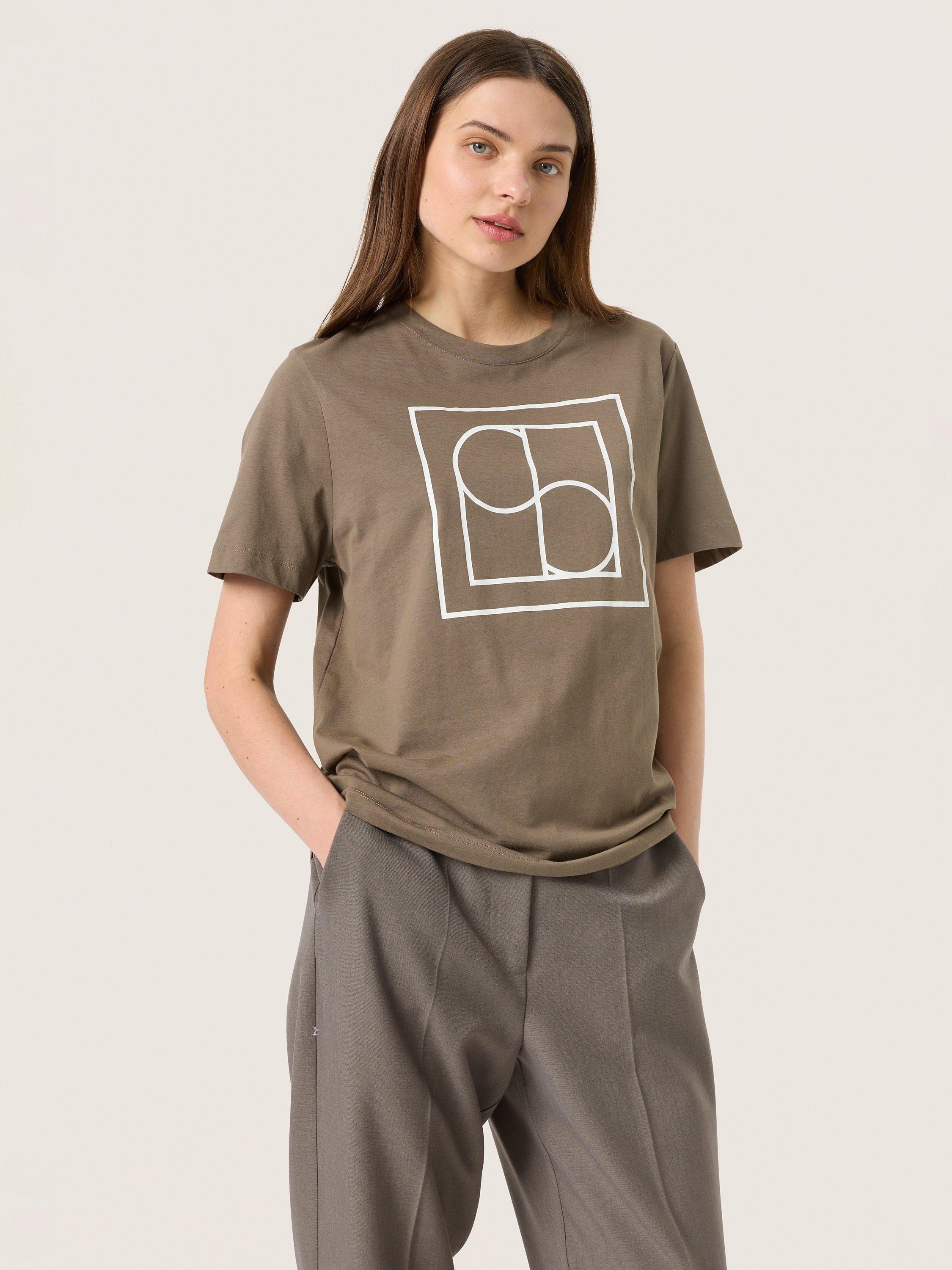 Soaked In Luxury Varga Graphic Short Sleeve T-Shirt