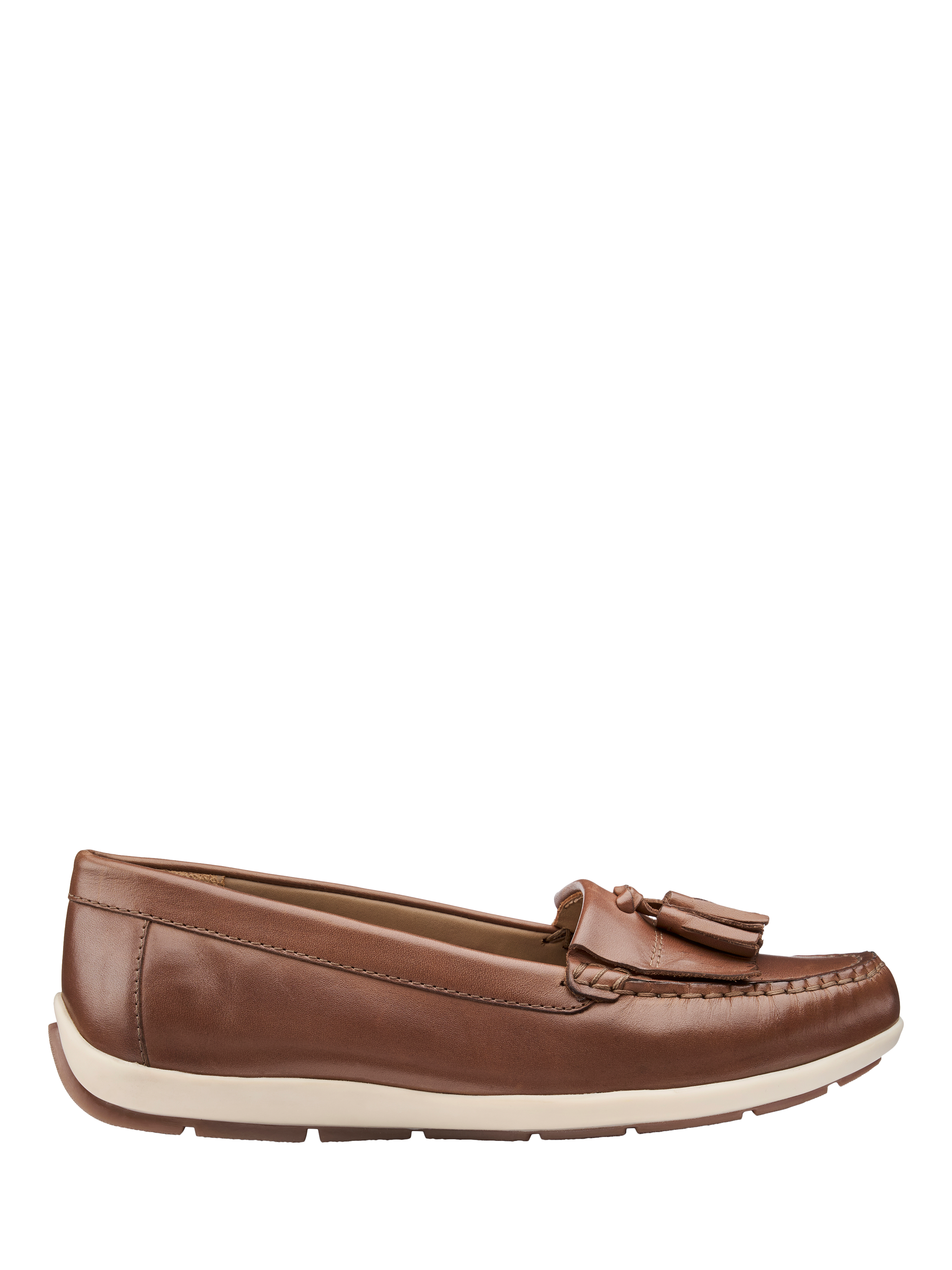 Hotter Keel Leather Moccasin Loafers, Tan