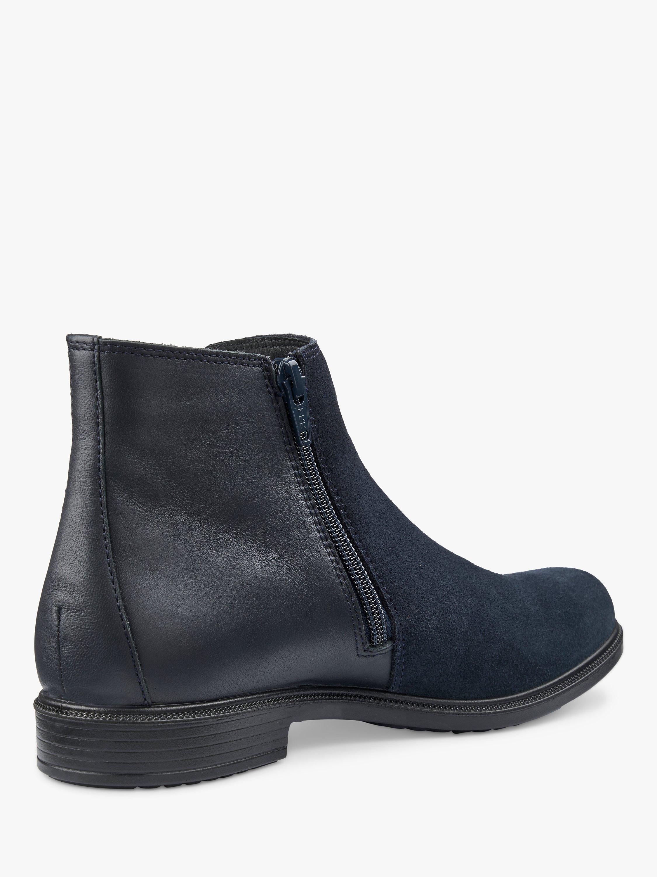 Hotter Tenby Suede Chelsea Boots Navy