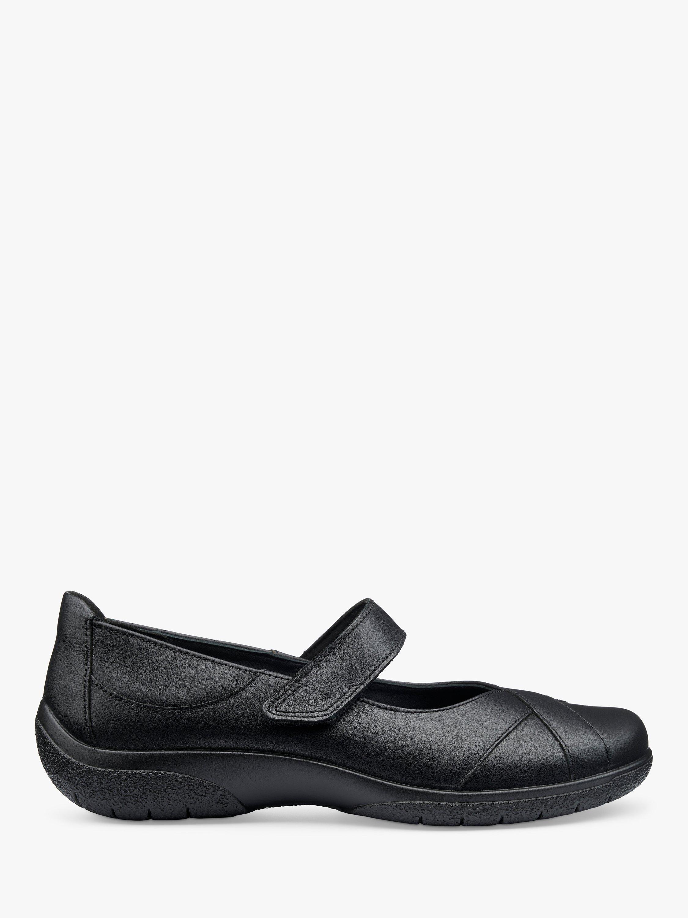 Product image 1 of 5, which shows Hotter Hope Leather Pumps, Black, 3S