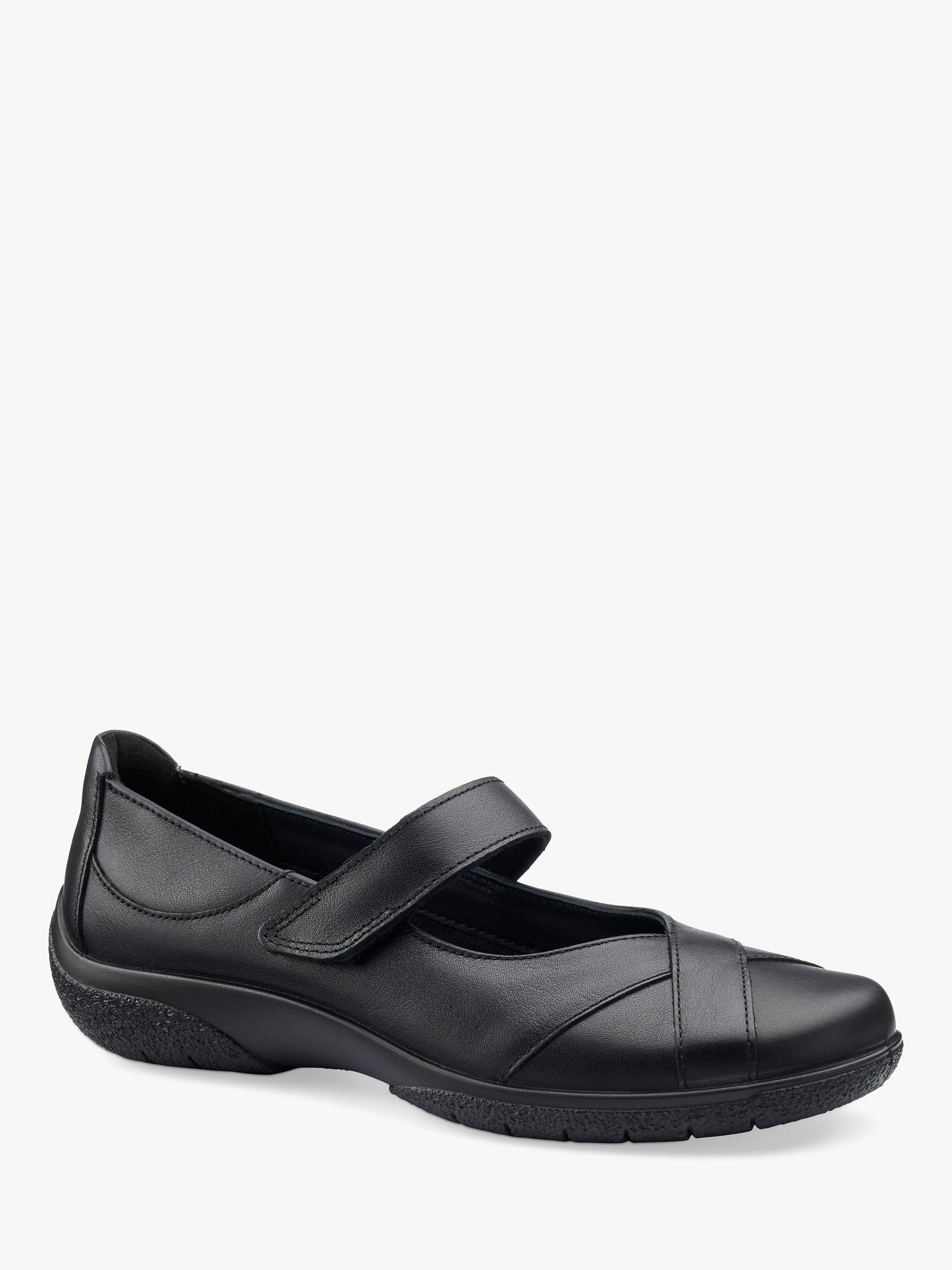 Product image 2 of 5, which shows Hotter Hope Leather Pumps, Black, 3S