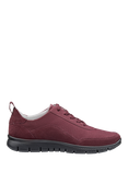 Hotter Gravity II Wide Fit Lightweight Trainers, Maroon