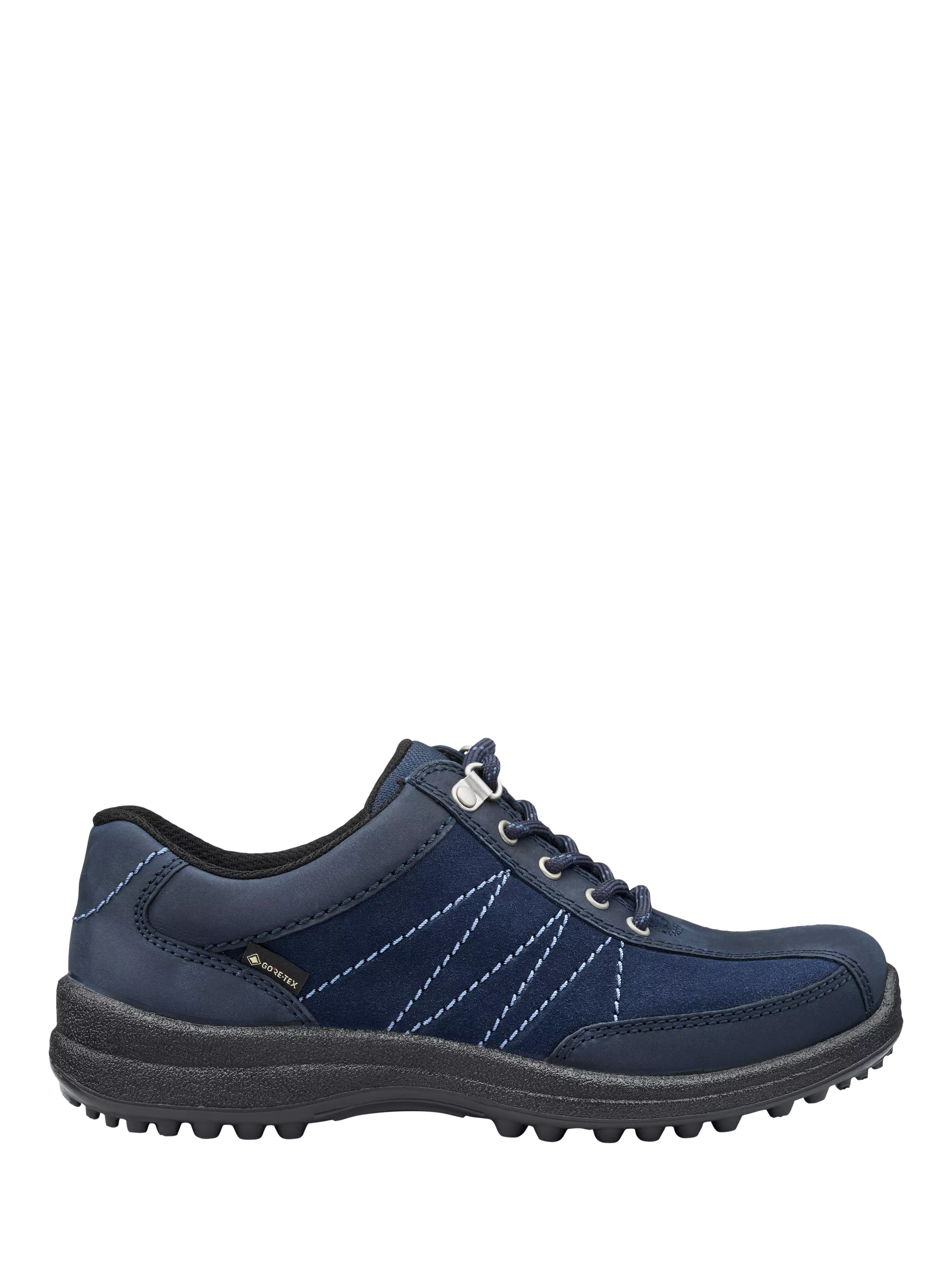 Hotter Mist Wide Fit Gore Tex Walking Shoes French Navy