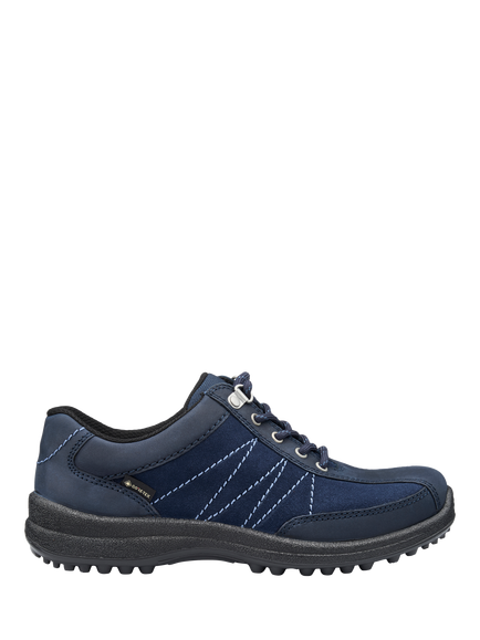 Hotter Mist Wide Fit Gore-Tex Walking Shoes, French Navy