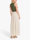 A-VIEW Textured Maxi Skirt