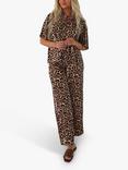 A-VIEW Leosine Leopard Print Trousers, Multi