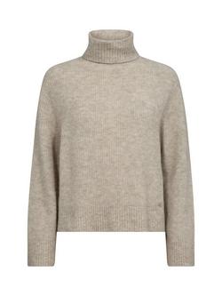 MOS MOSH Aidy Thora Wool Blend Jumper - view 2, Feather Grey