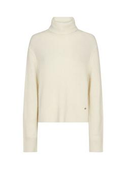 MOS MOSH Aidy Thora Wool Blend Jumper, Ecru