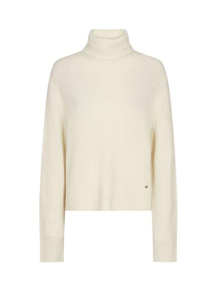 MOS MOSH Aidy Thora Wool Blend Jumper, Ecru