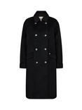 MOS MOSH Venice Wool Blend Coat, Black