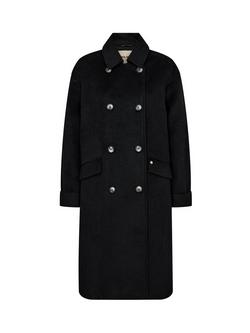 MOS MOSH Venice Wool Blend Coat - view 2, Black