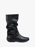 Hotter Ballinderry Leather Slouch Boots