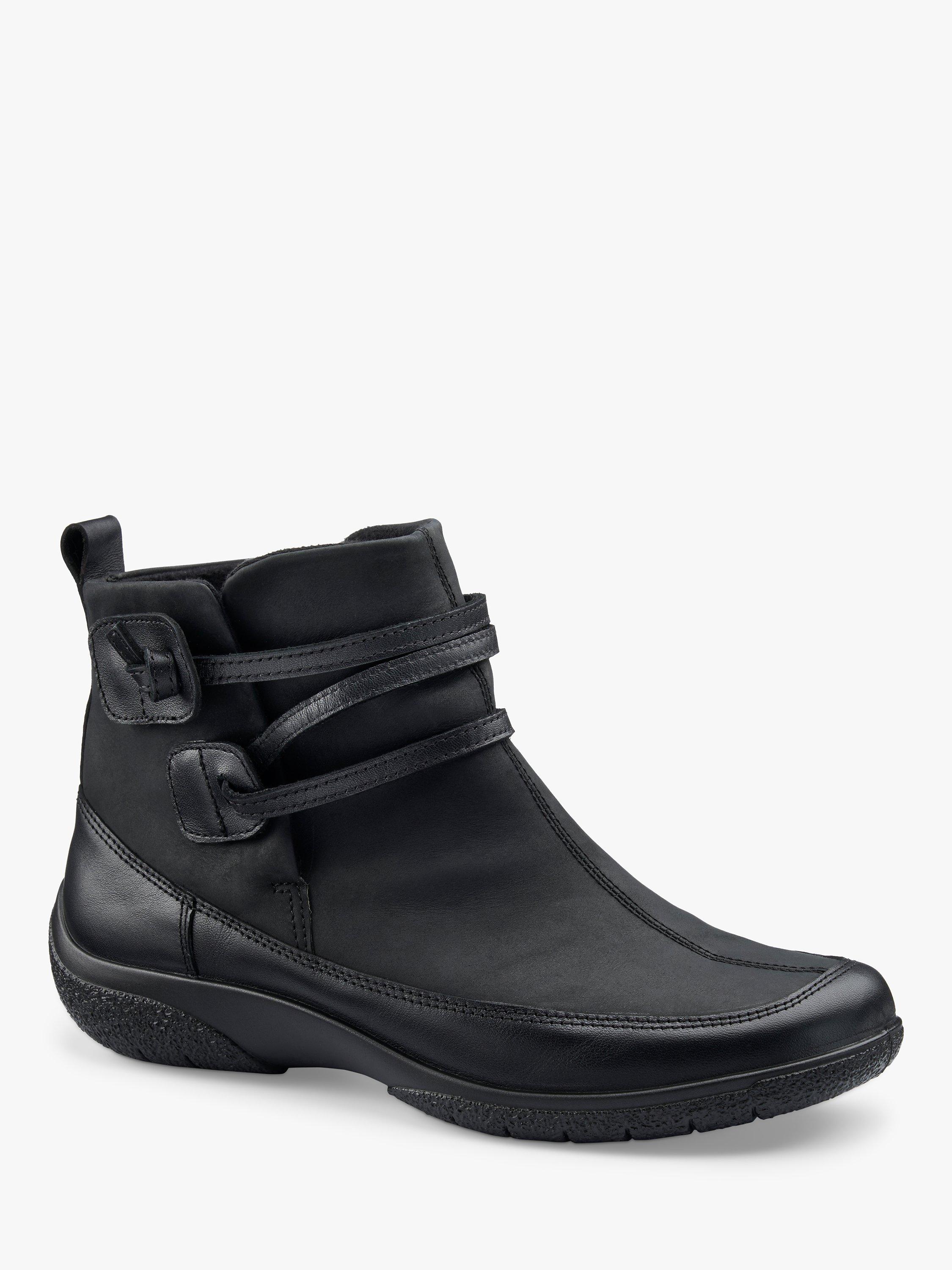 Hotter Rumble Waxed Nubuck Ankle Boots