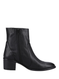 Hush Puppies Winona Leather Ankle Boots, Black